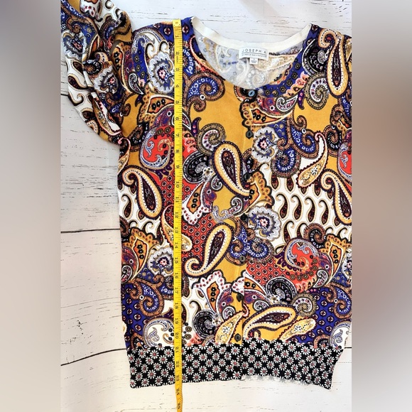 Joseph Allen Women’s Sweaters /Cardigan / Paisley Size S - Picture 6 of 8
